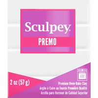 1 x White - Sculpey Premo Polymer Clay