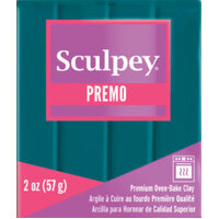 1 x Teal -  Premo Polymer Clay 57g
