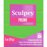 1 x Bright Green Pearl - Sculpey Premo Accents Polymer Clay