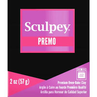 1 x Black - Sculpey Premo Polymer Clay