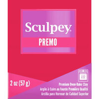 Fluorescent Pink - Sculpey Premo Accents Polymer Clay