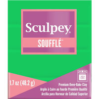 1 x Shamrock - Sculpey Souffle Polymer Clay