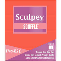 1 x Mandarin - Sculpey Souffle Polymer Clay