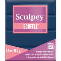 1 x Midnight Blue - Sculpey Souffle Polymer Clay 