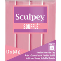 1 x French Pink -  Souffle Polymer Clay 57g