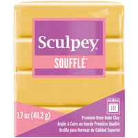 1 x Yellow Ochre - Sculpey Souffle Polymer Clay