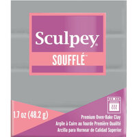 1 x Concrete - Sculpey Souffle Polymer Clay
