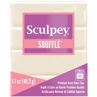 1 x Ivory - Sculpey Souffle Polymer Clay