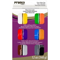 CLASSIC Sculpey Premo Mulitpack 12 Piece Sample Pack