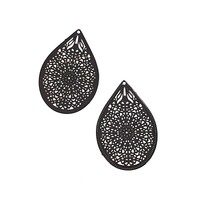 2 / 10 x 35mm Intricate Drops - Filigree Earring Charms