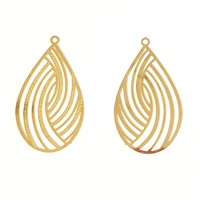 30mm Little Spun Filigree Earring Pendants