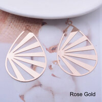 2 x 47mm A New Day - Filigree Earring Charms