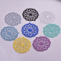 2 / 10 x 47mm Amore - Filigree Earring Charms