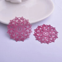 2 x 40mm Cecilia Lace - Filigree Earring Charms