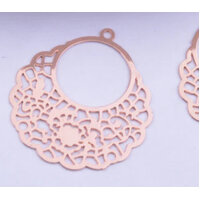 2 x 20mm Dainty - Filigree Earring Charms