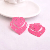 2 / 10 x 40mm Lotsa Love - Filigree Earring Charms