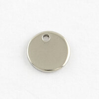 10 pcs 8mm Circular Stamping Blank
