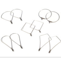Earring Chandelier Drops - Stainless Steel - Various Shapes - Non Tarnish