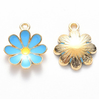 Cosmos Enamel Earring Charms Small