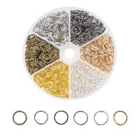 10mm Multicolour Sampler 18g Jump Ring Kit - 6 Colours!