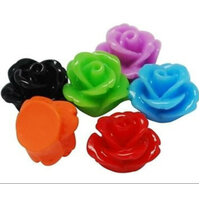9mm Juliet Roses - Flat Backed Resin Flowers - Heaps of Colours