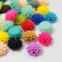 15mm Dahlias - Colour and Qty Options