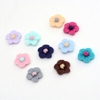 10 x 11.5-12mm Plumeria Frangipani- Cabochon Flowers 