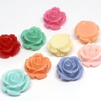 16.5mm Summer Breeze - Flat Backed Resin Flowers