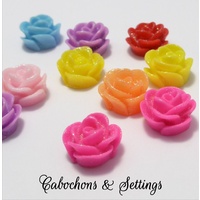 Sparkling Marguerite Roses 13mm