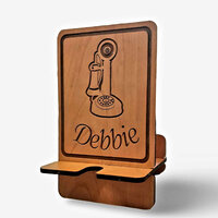 Customisable Large 127mm Mobile Phone Stand 2 Levels - 3 piece
