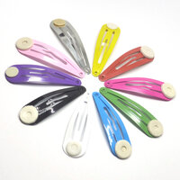 Hair Clips / SNAPS with Glue Pad - Lots of Variations - AUSTRALIA