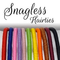 Coloured Snagless Hair Tie Elastic 2mm - Choose Your Colour