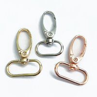 48mm Swivel Snap Clips with 20mm Oval Ring  - Colour Options
