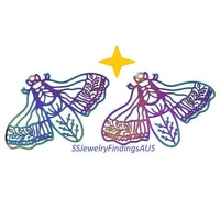 4 Pieces Stainless Steel "Freedom Bee" Filigree pendant Anodized and Plated Hypoallergenic Tarnish Resistant