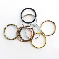 25mm Split Key  Rings - Colour Options