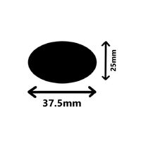 37.5mm Large Oval Punch SULLIVANS