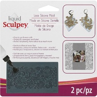 Lace 2pc - Liquid Sculpey Silicone Molds
