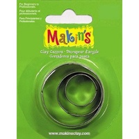 Makins 3pc Cutter Set - Round Circle