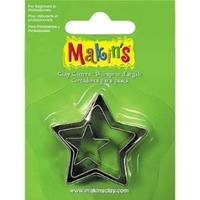 Makins 3pc Cutter Set - Star
