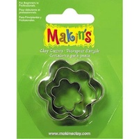 Makins 3pc Cutter Set - Flower