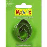 Makins 3pc Cutter Set - Bulb Ornament