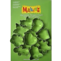 1 x 9pc Cutter Set - Makins Everyday Shapes