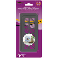 1 x 2pc Triangle Mosaic -  Premo Sculpey Graduated  Clay Cutters