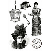 1 x Miss Empire - KaiserCraft Clear Stamp 15cm x 10cm