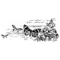 1 x Botanical - KaiserCraft Clear Stamp 5cm x 13cm