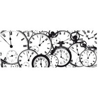 1 x Tic Toc - KaiserCraft Clear Stamp 5cm x 13cm