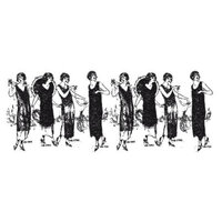1 x Parade - KaiserCraft Clear Stamp 5cm x 13cm