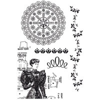 1 x Madame Boutique - KaiserCraft Clear Stamp 15cm x 10cm