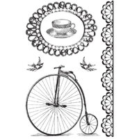 1 x Miss Match - KaiserCraft Clear Stamp 15cm x 10cm