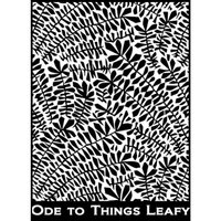 1 x Ode To Things Leafy - Silk Screens by Helen Breil